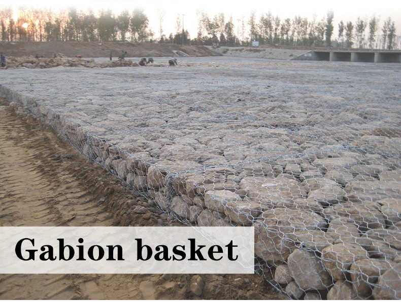 4mm 5mm 6mm Hot Galvanized Gabion Basket Wall basket Cage Mesh Welded Gabion Box