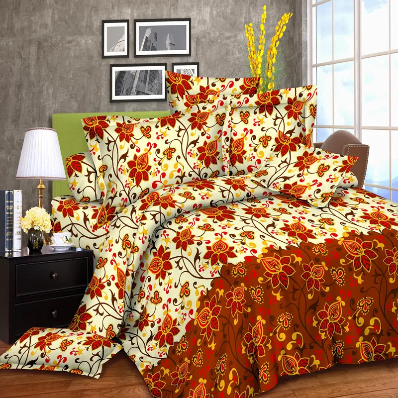 Changxing microfiber bed sheet fabric 100% polyester brushed pigment bed sheet wholesale with competitive prices