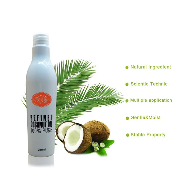 
 240 мл, 8 унций, натуральное Отбеленное дезодорированное кокосовое масло RBD, 100% натуральное кокосовое масло для продажи  