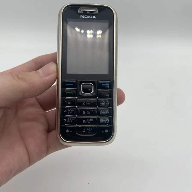  Бывший в употреблении мобильный телефон для Nokia 6233 Оригинальный Восстановленный сотовый