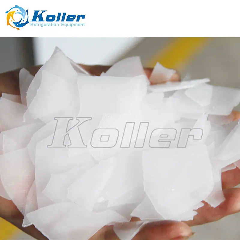 Industrial Freshwater Flake Dry Ice Slicing Sea Salt Water 5 Tons Snow Chip Flake Salt-water-flake-ice-machine Making Machine