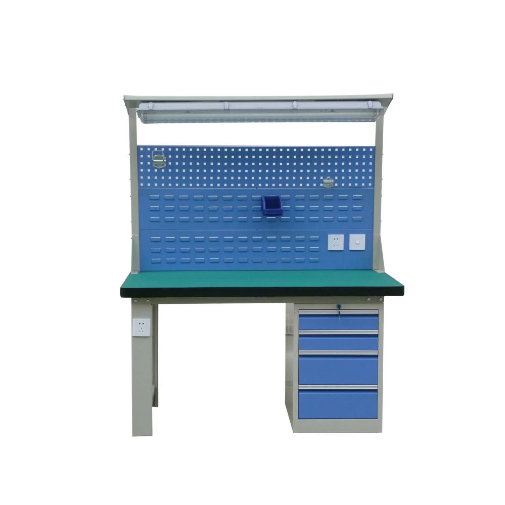 heavy duty metal work tableswith drawers