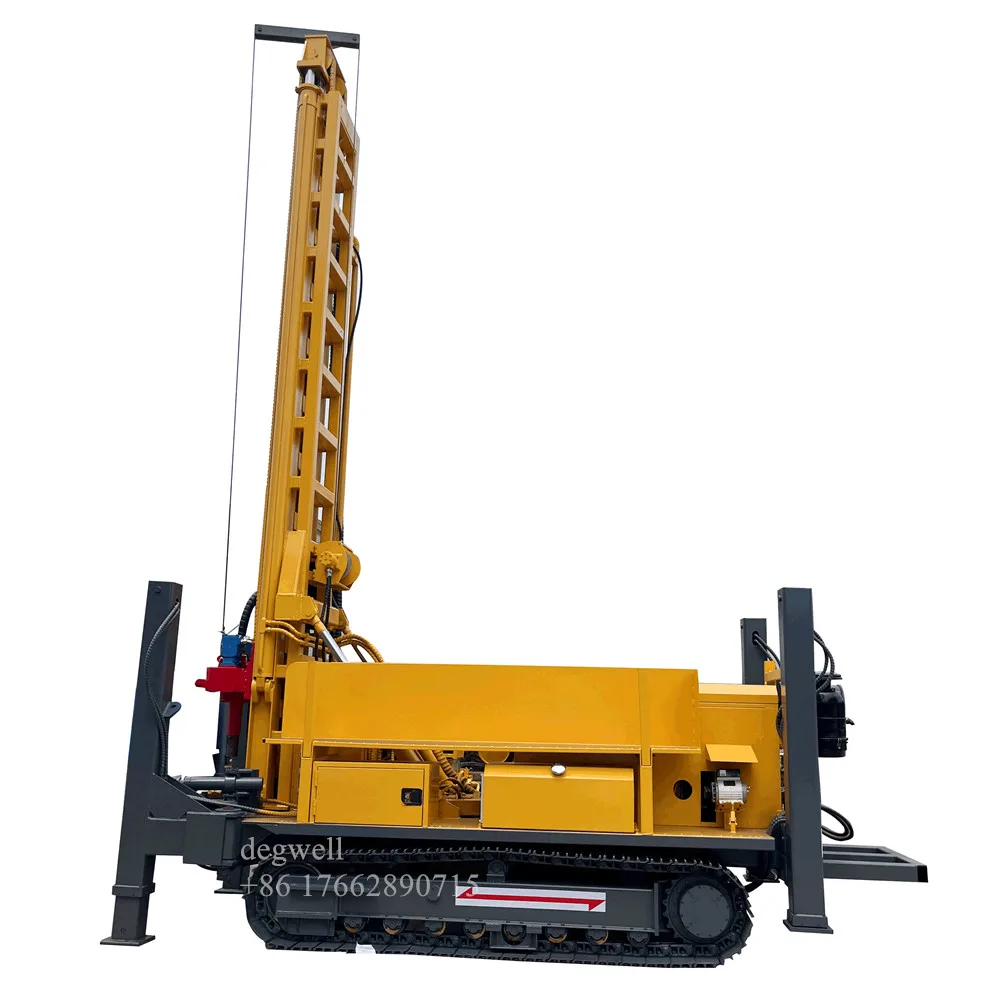 1000m 1200m 1500m borehole water well drilling rig machine for water well
