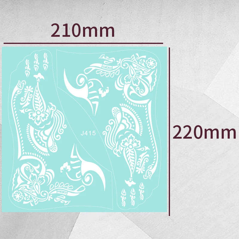 OEM New Product Colorful Body Painting Art Disposable Semi Permanent 3D Disposable White Waterproof Lace Henna Temporary Tattoo