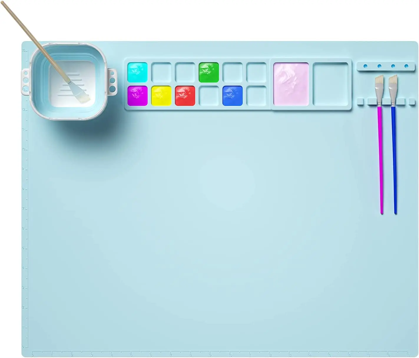 Лидер продаж, силиконовый коврик для рисования, коврик для рисования, большой размер для детей