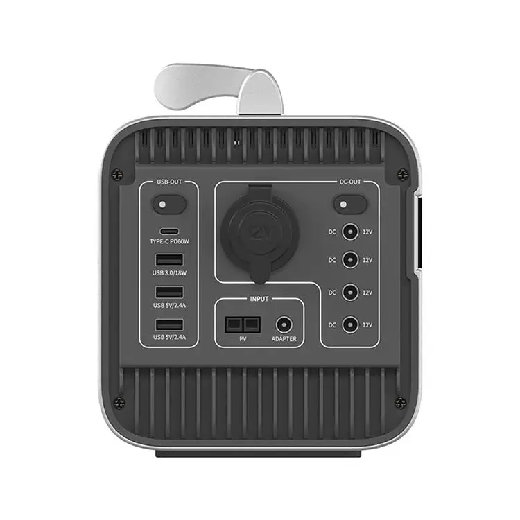 Factory Price High Quality 600w 110v 220v 240v Backup Power Station Energy Storage Lithium Ion Battery Portable Power Supply