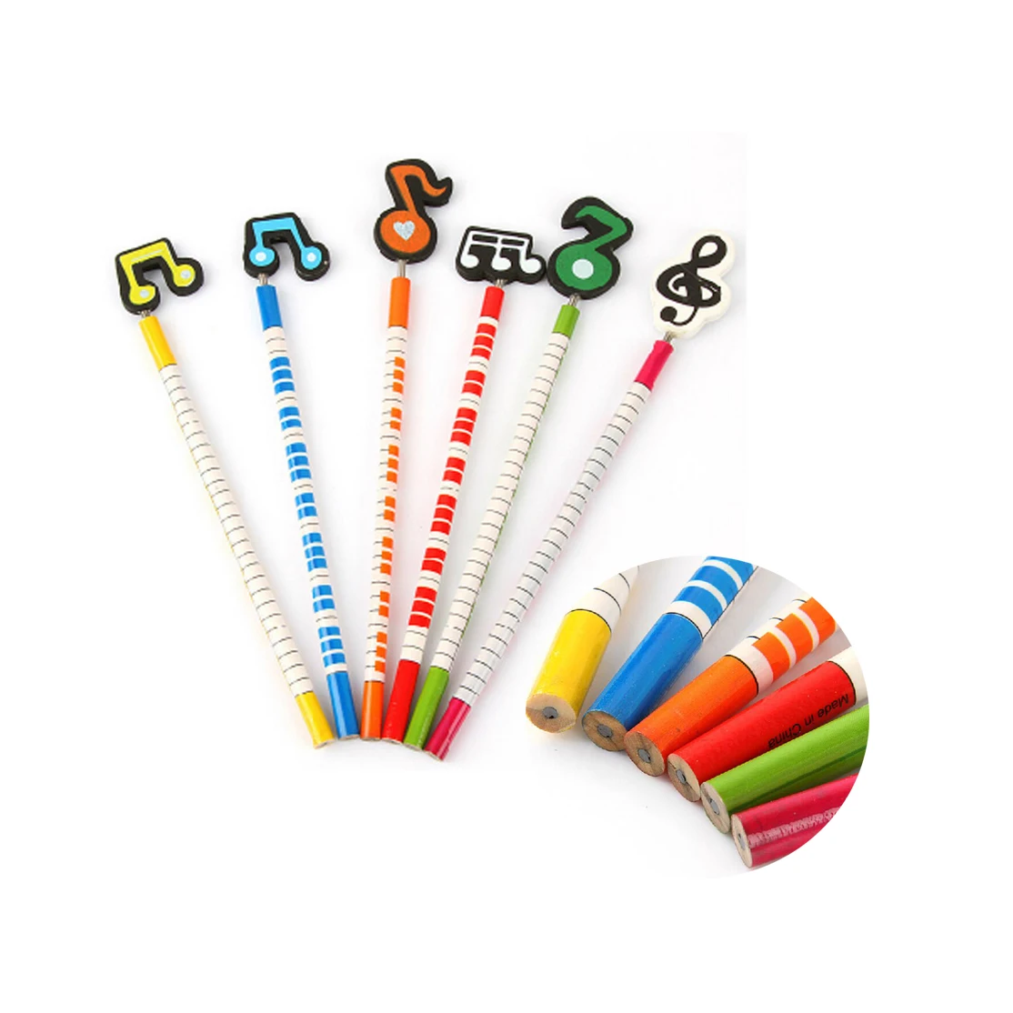 fancy wooden pencil, hot for gift and promotional CH6837, pencil shaped ball pen