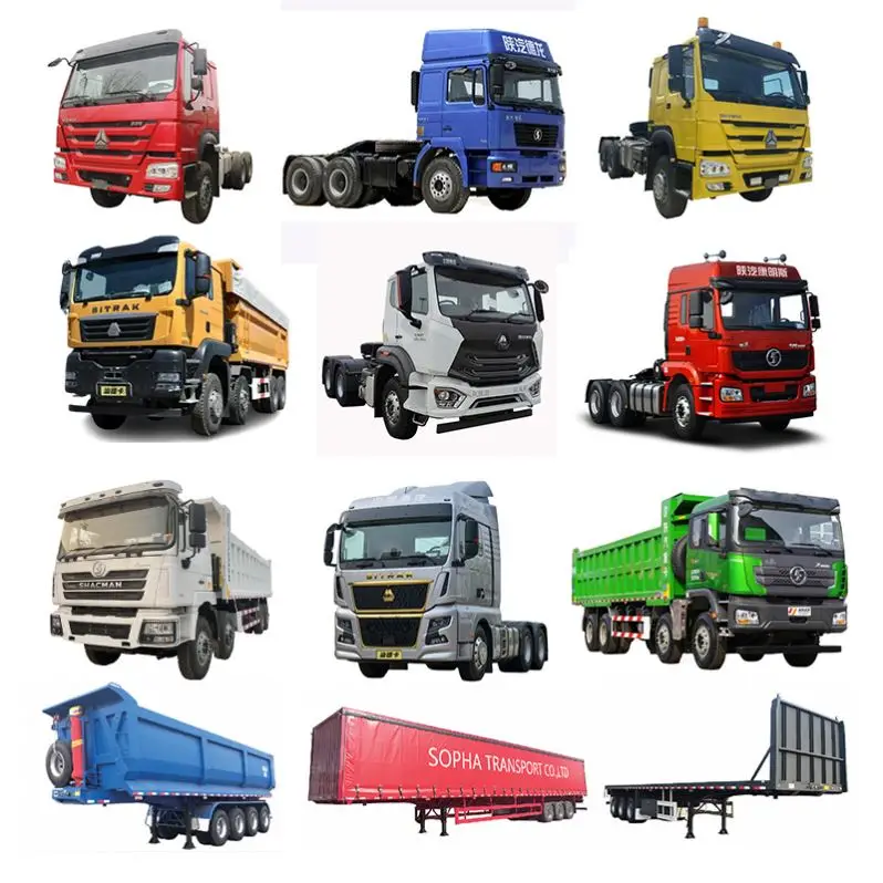 New Foton Trailer Truck 4X2 Cargo Truck Foton Trucks for sale