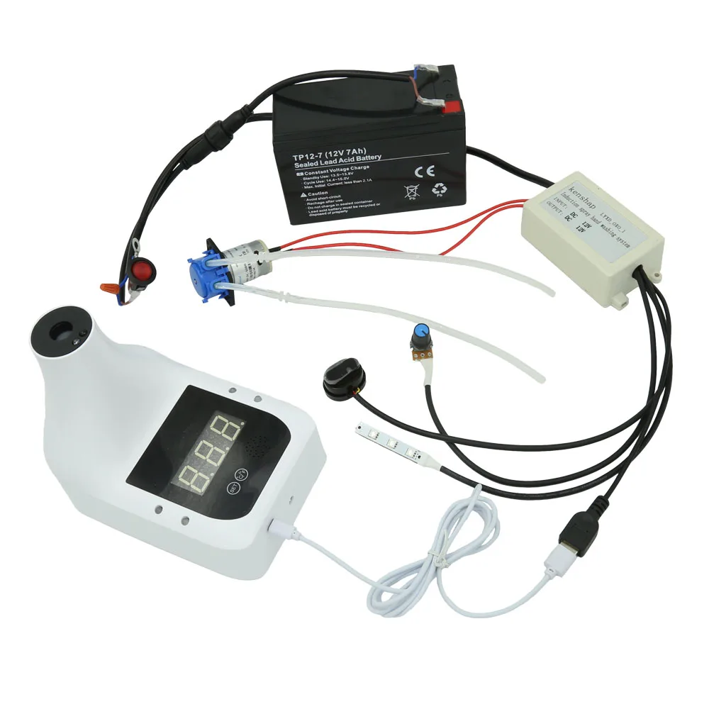 
Multifunctional gel foam disinfection system human body temperature detection 20 years of product development and production fac 