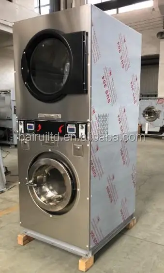 Automatic stainless  drying and drying machines with gas heating
