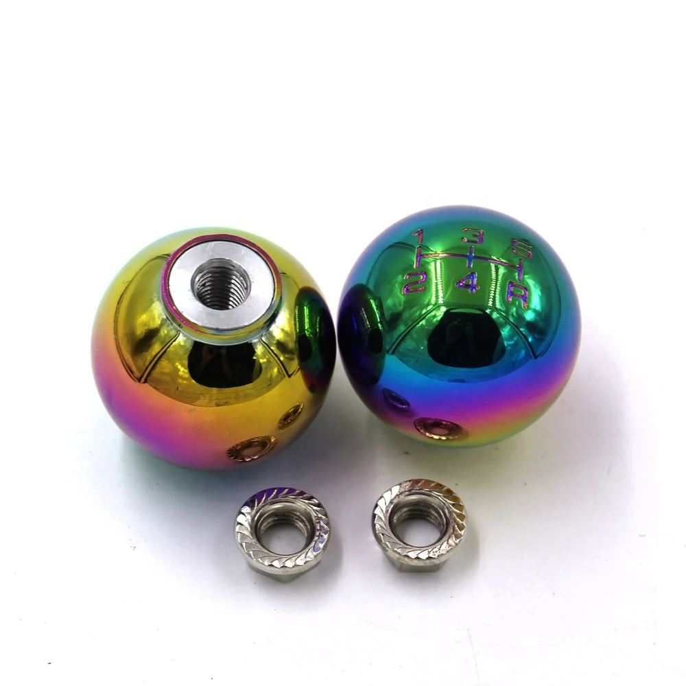 For JDM Honda Civic FD2 Aluminum 5/6 Speed Shift Knob Car Gear Shifter Universal Manual Heavy