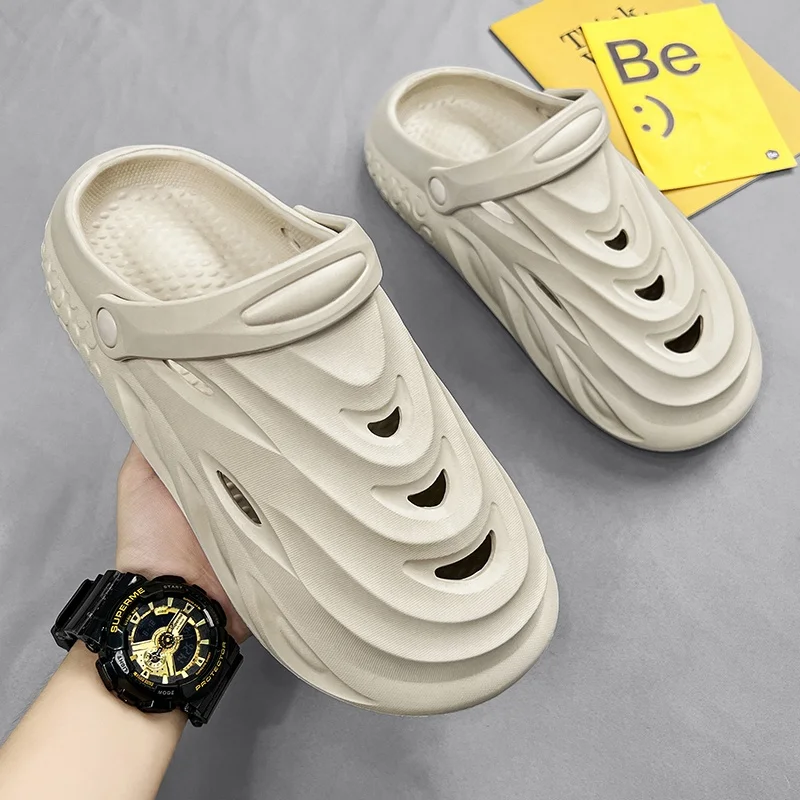 QY EVA Men Clogs Shoes Walking Garden Clogs for Women Unisex Anti-slip Men Clogs 2023 Factory New High Quality Beach Opp Bag