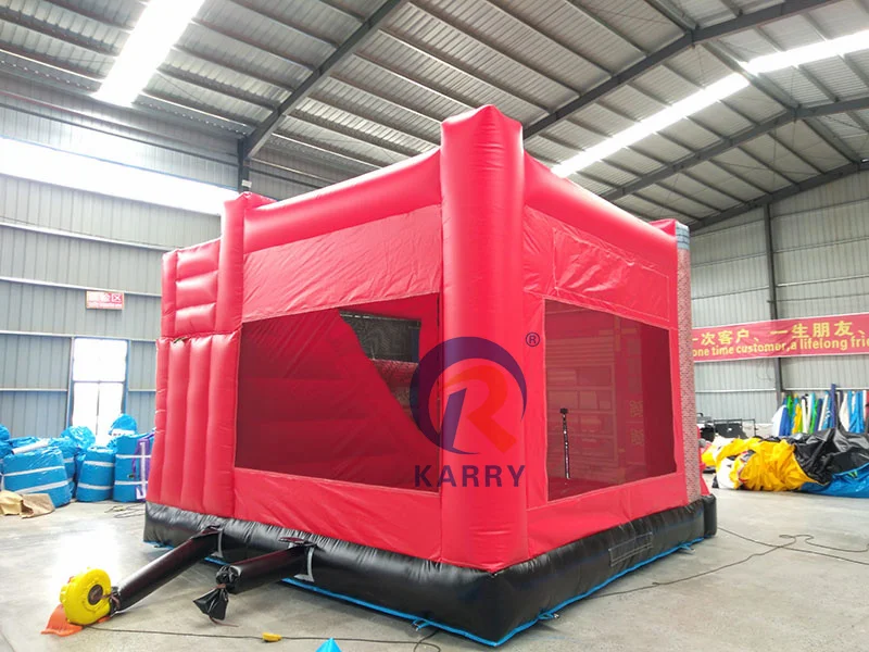Fire station truck inflatable bounce house slide Combo inflatable Bouncy Castle /Bouncer for party Rentals