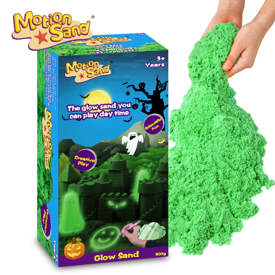 Magic Glow In Dark Sand Toy 500g Refill Pack
