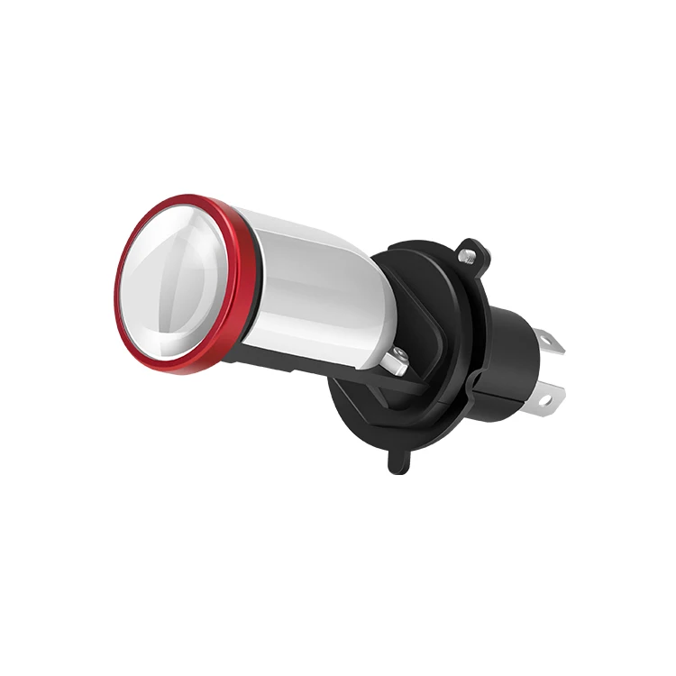 BI LED h4 led car projector lens with laser light led light bulb for car