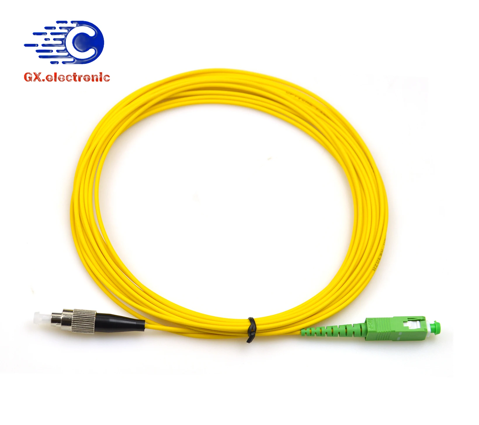 Premium quality 0.25dB low insertion G657B3  FC/UPC to SC/APC  patch cord single mode simplex 2.0mm