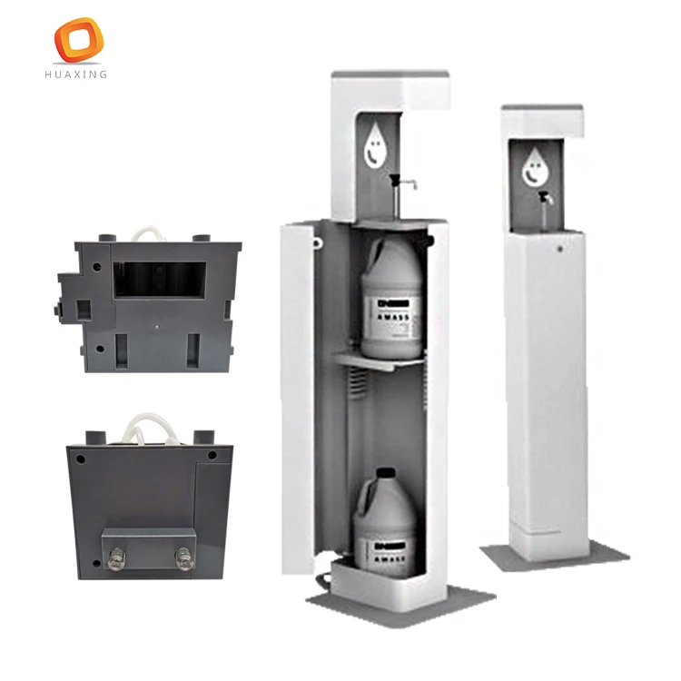 B2B thermometer hand wash station Automatic touch free electric module refillable soap dispenser internal machine