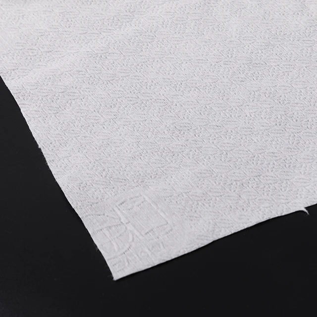 MINGYU Strength factory manufacturer customize pp 40 gsm cotton Baby Diaper parallel spunlace nonwoven fabric for wet Wipes