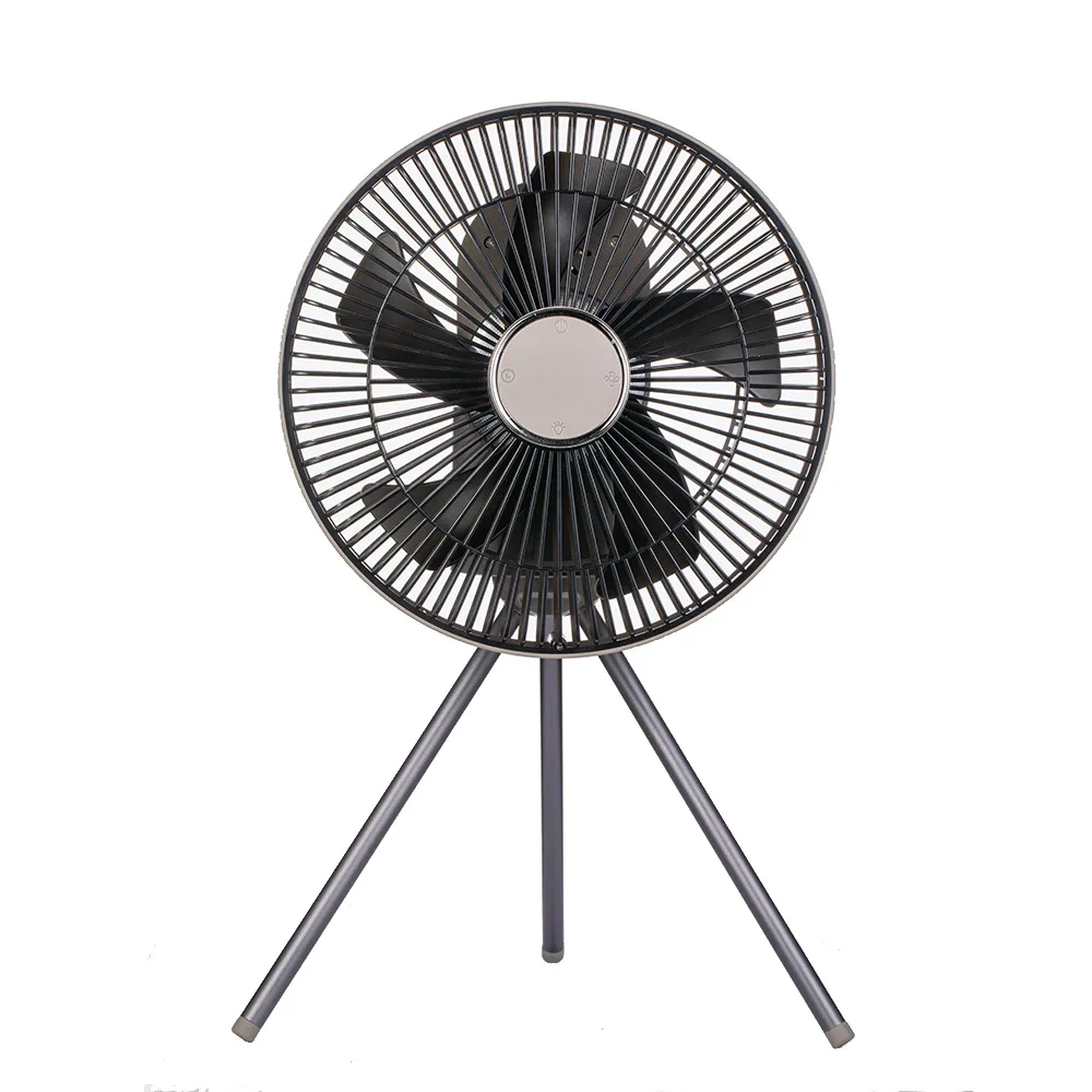 New multifunctional camping fan magnetic suction RC camping tent ceiling fan lamp wireless usb charging outdoor fan