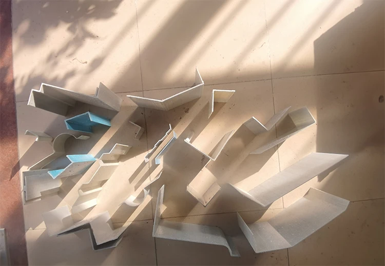 Various Good Quality Frp Window Custom Angle Steel Pultruded Fiberglass Profile