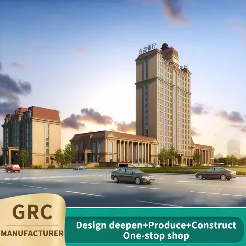 GRC Concrete Window Moulding Cornice Facade Facades Wall Panel