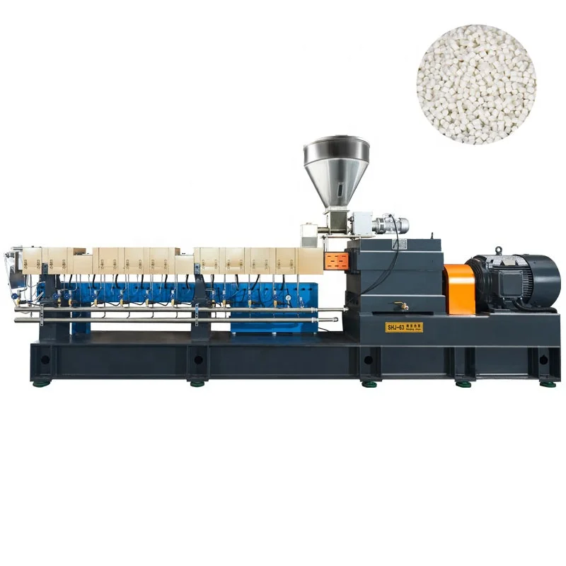 SHJ-135 Biodegradable PLA/PBAT/PVA/PPC Plastic Granulator Machine  production line  extrusion machine