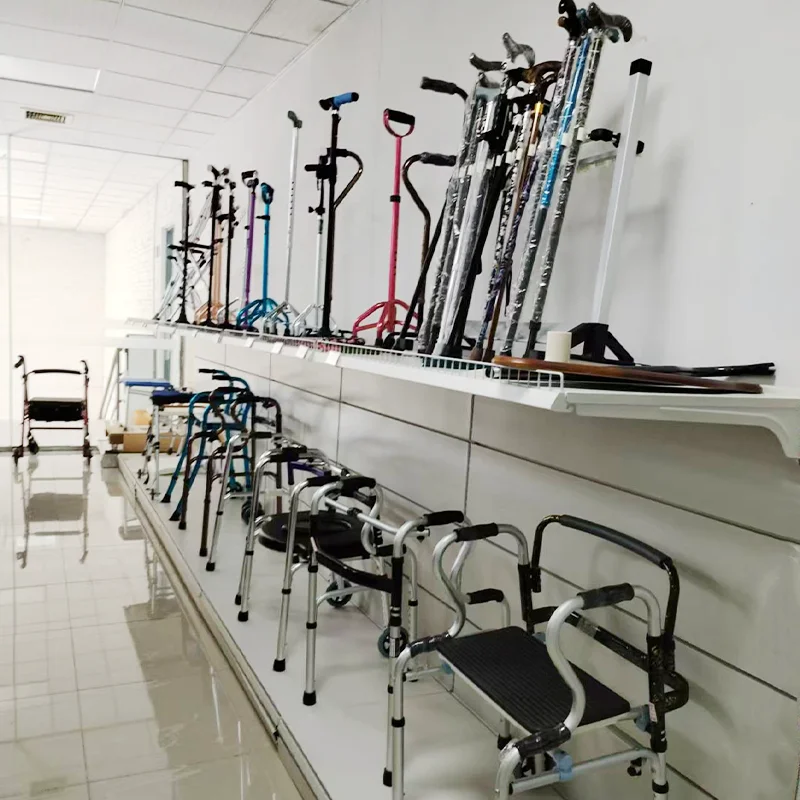 WEIYIKANG Medical Crutch Adjustable Underarm Armpit Crutches Walking Cane Stick Portable Adult Axillary Crutches