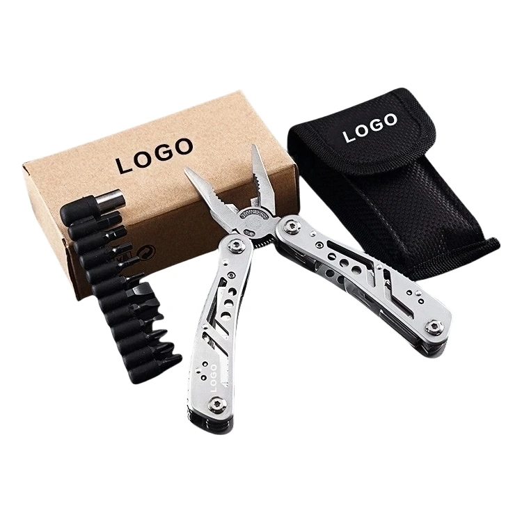 Multifunctional Stainless Steel Mini Combination Knife Pliers Outdoor Camping Folding Tool Cutting OEM Customizable Industrial