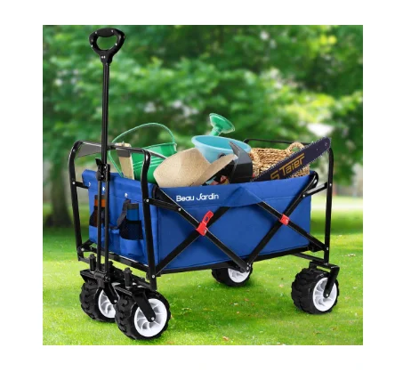 
Four Plastic Wheels Beach Folding Wagon Cart on Sales 