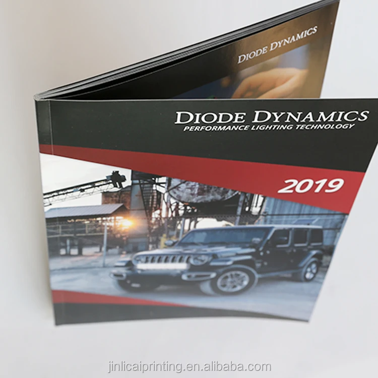 Fashion OEM Journal Book printer Print Soft Cover Full color Porter Custom Magazine Printing