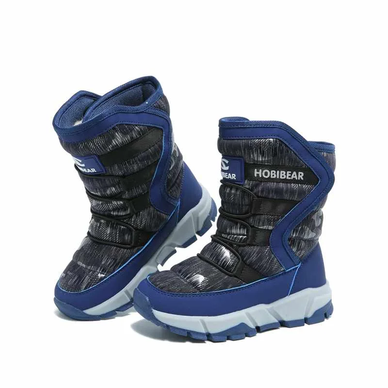 
New Children Winter Snow Boots Warm Juniors Winter Boot 