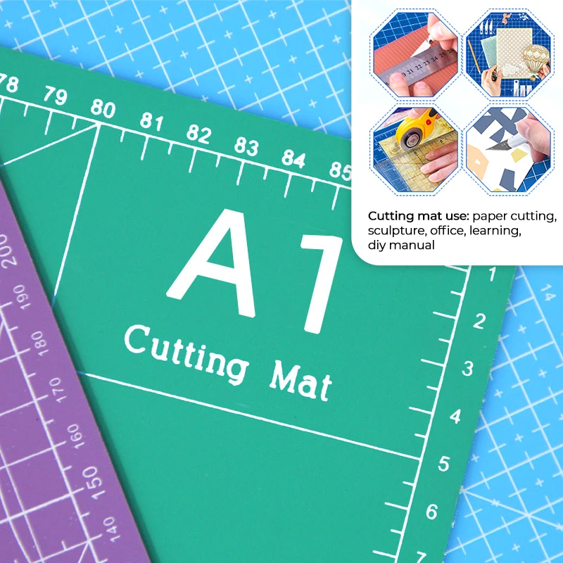 Quality Wholesale Novelty Pattern cutting mat Eco friendly 2mm thickness a0 pink cutting mat