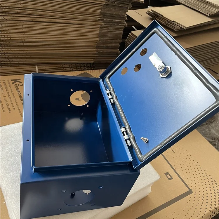 19 inch 2ru ip68 sheet metal box control panel enclosure case for electronics