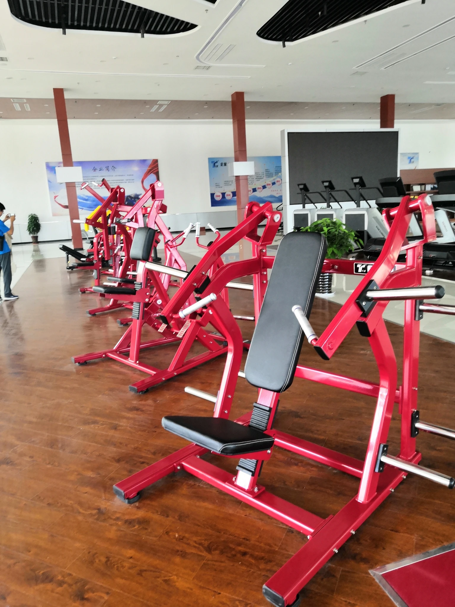 dezhou Gym equipment commercial hammer strength seated biceps machine fitness