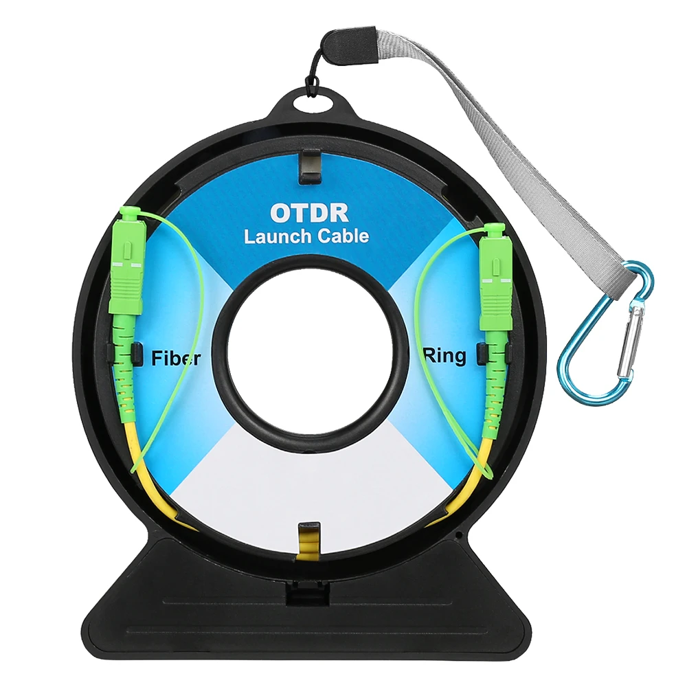 Optical SC LC UPC Fiber Ring OTDR 500m/1km/2km SM MM Launch Cable Box OTDR Launch Cable