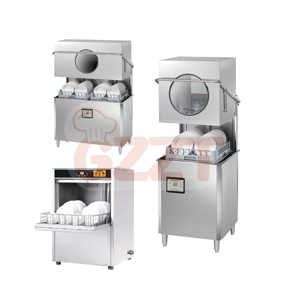 Industrial Large Full Automatic Crate Washing Machine Plastic Basket Commercial Dishwasher With Dryer For Restaurant Hotel
