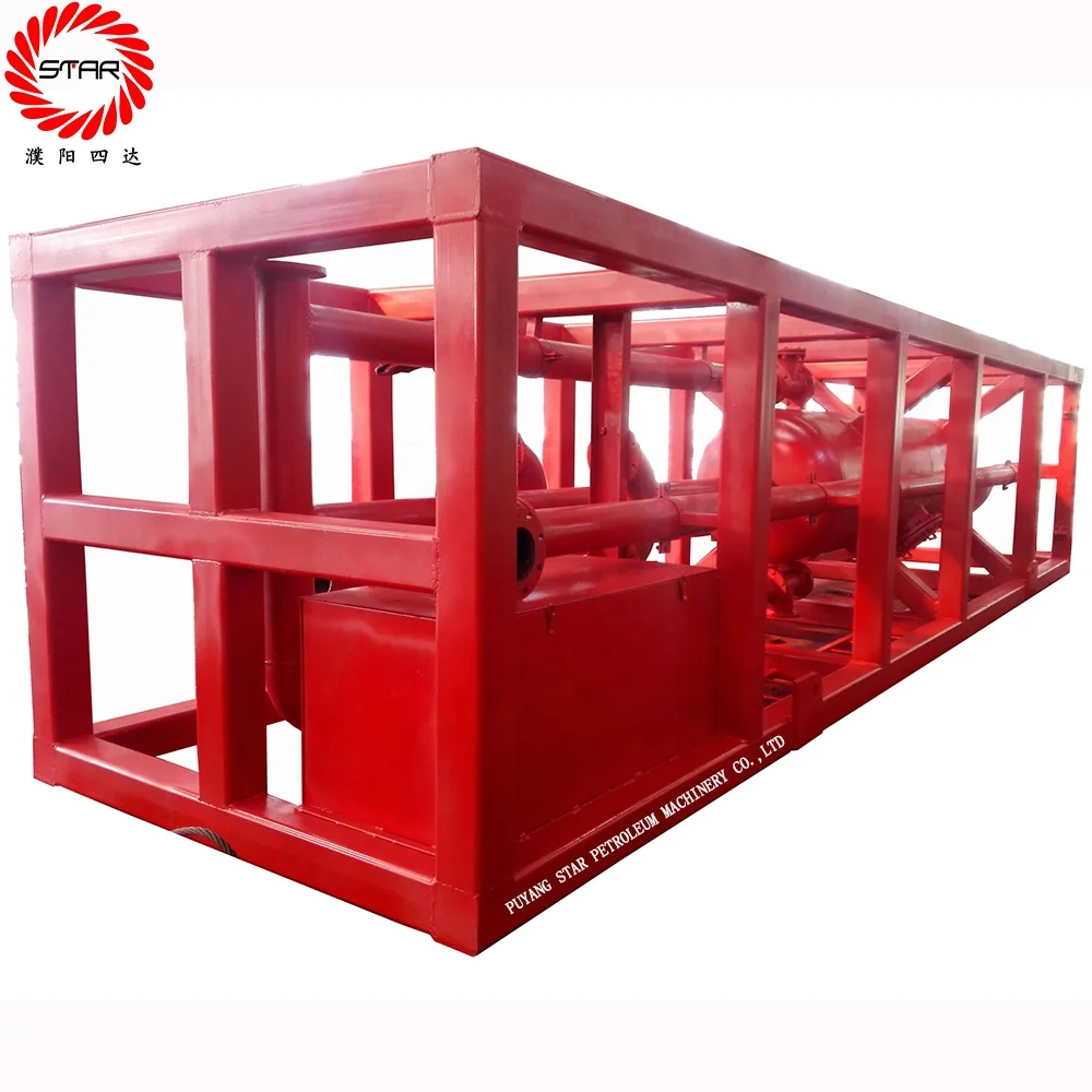 Mud Gas Separator for Solid Control System in Oil Drilling for Drilling Liquid or Fluid and Gas Separation