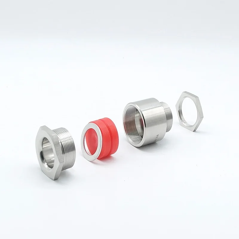 Factory Price Marine Cable Gland Stuffing Box (TJ Clamping Type) Boat Cable Entry Gland Standard Thread Cable Gland