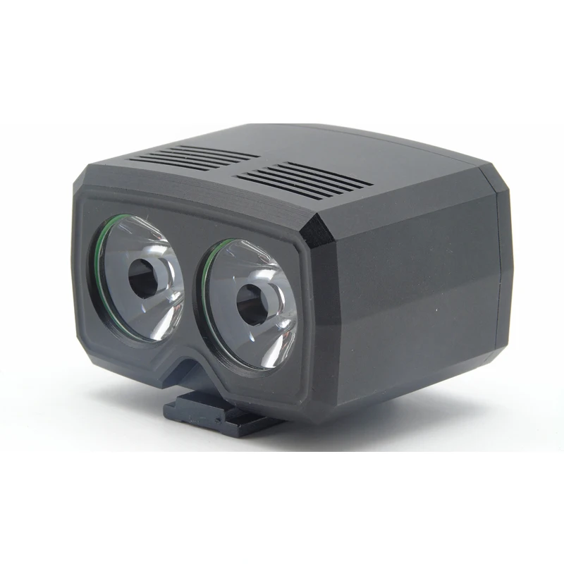 USB Rechargeable 5W XPE LED Flashlight Aluminum Cycling Torch Lamp Front Headlight for Bikes Mounted on Handlebar