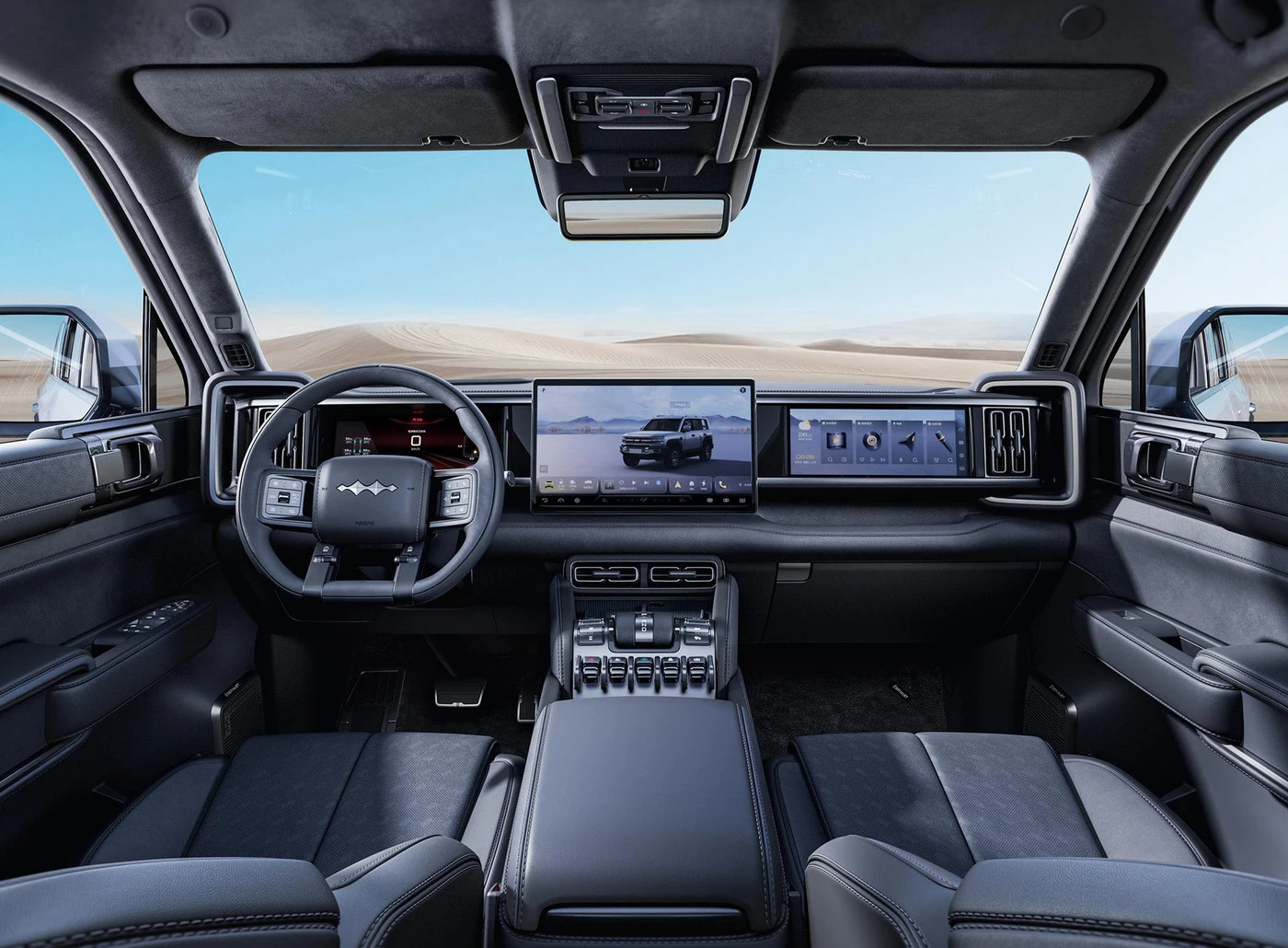 2024 BYD Leopard 5 Роскошный среднеразмерный подключаемый Гибридный внедорожник высокого качества Новый энергетический автомобиль с электрическим топливом левое Рулевое управление