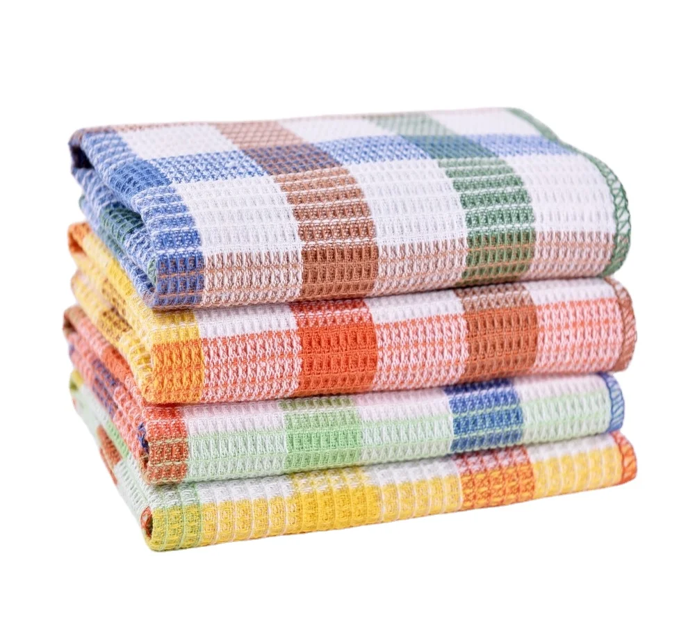 XIAOAO Wholesale absorbent tea towel Pure Cotton Kitchen Tea Towel
