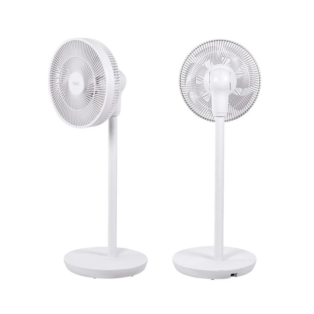 New Model Circulation Fans Household Tower Fans Ultra Low Standby Power Smart Rechargeable Stand Fan With Battery
