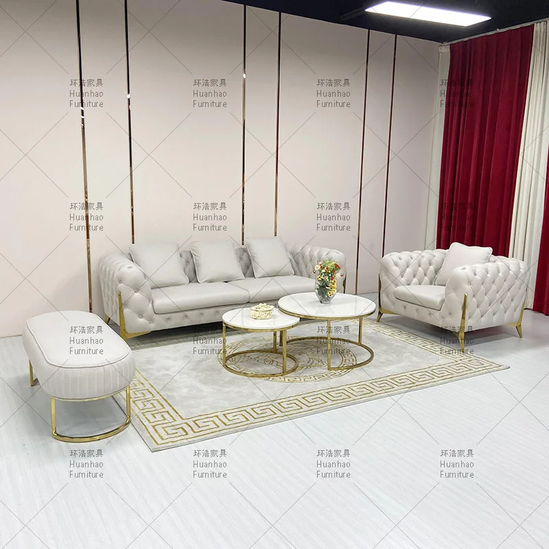 Бесплатная доставка в Великобританию, современный диван Chesterfield, мягкий бархатный диван, набор мебели