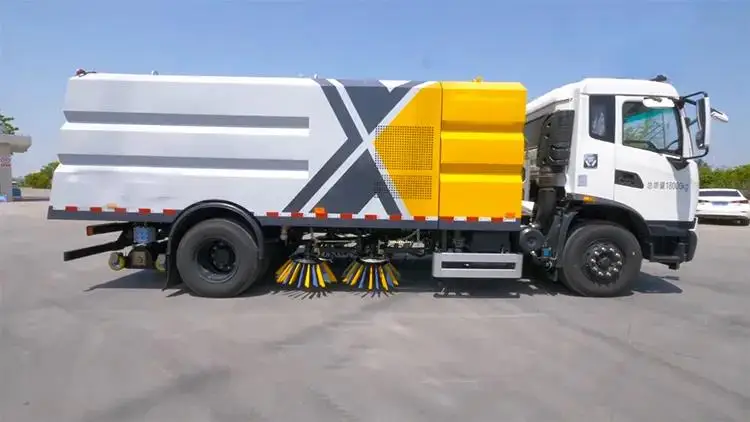 Подметальная машина с высокой производительностью XZJ5071TSLQ5 шириной подметания 3