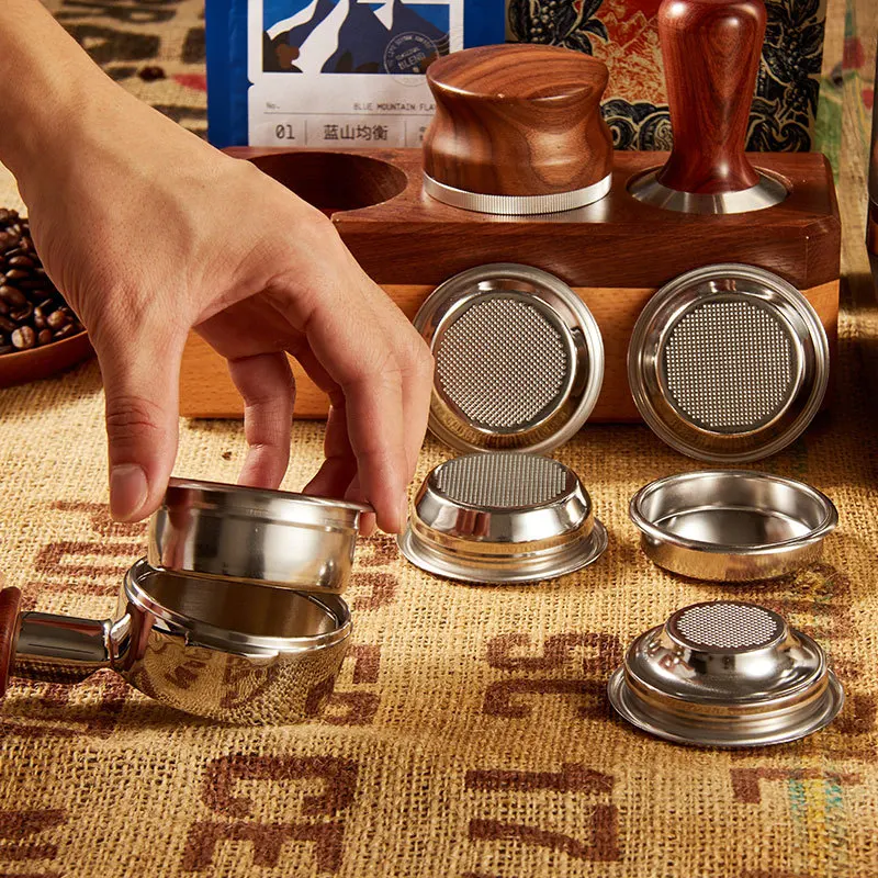 2024 58mm Coffee Filter Basket Fits for Express Coffee Filter Basket 22g Bottomless Portafilter Basket  Coffee Filter.