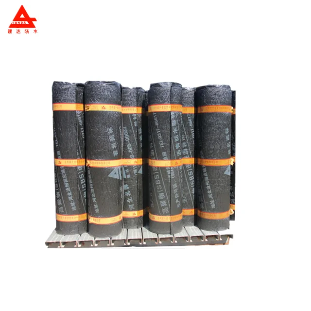 Blue schist waterproofing membrane SBS modified torch on felt