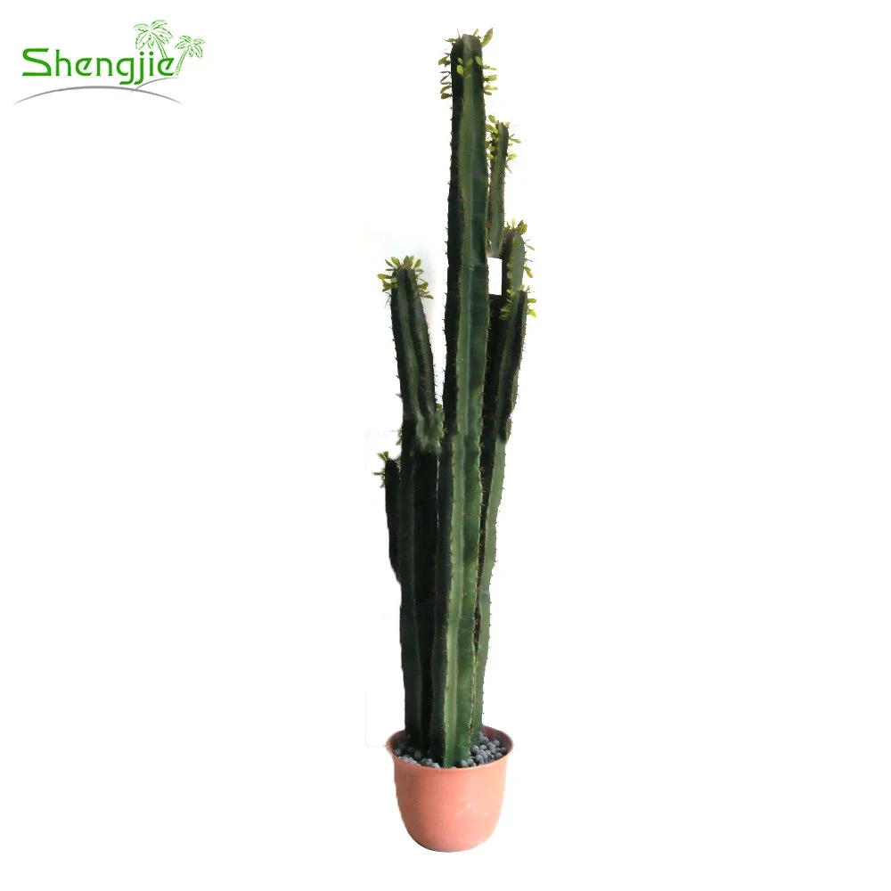 Wholesale Large Outdoor Ornament Plastic Fake Artificial Cactus Plants