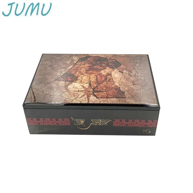 luxury wooden MDF chocolate date gift box for Kuwait market