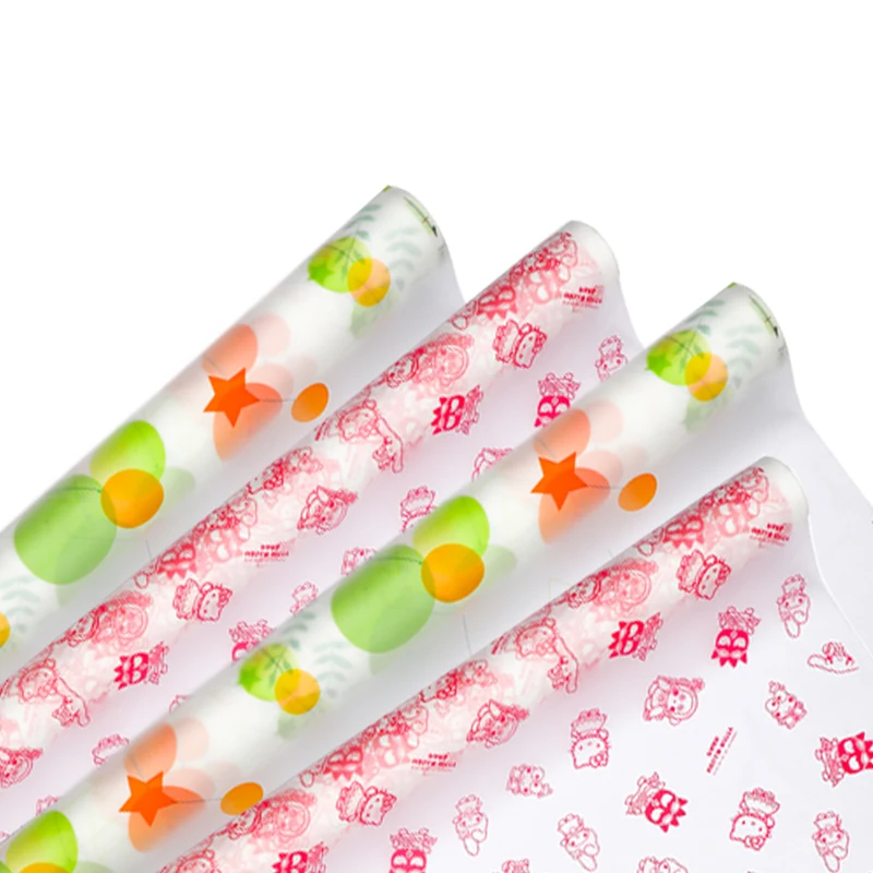 Factory Price Environmental Protection Soft PEVA Material Film In Roll With Pattern Printed