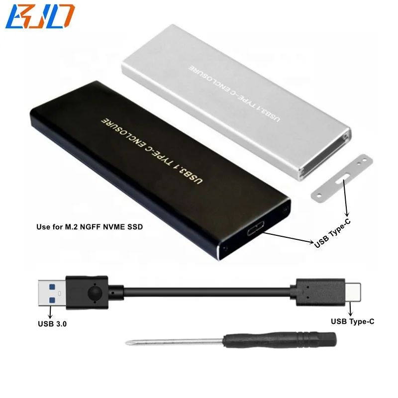  USB 3 1 Type-C USB-C M.2 NGFF NVME SSD корпус 10 Гбит/с JMS583 в наличии на
